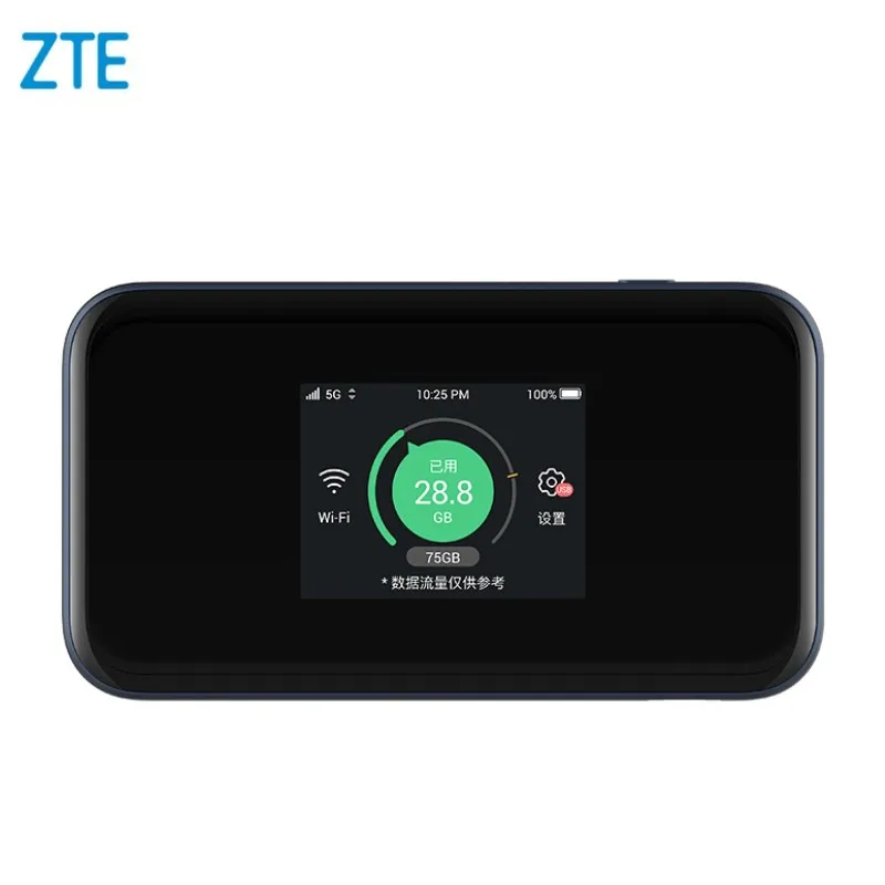 

New ZTE MU5001U 5g router with SIM card router Sub6 5G Wifi 6 Qualcomm SDX55 LTE router dual-band Gigabit speed（No Battery）