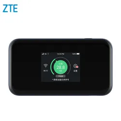 New ZTE MU5001U 5g router with SIM card router Sub6 5G Wifi 6 Qualcomm SDX55 LTE router dual-band Gigabit speed（No Battery）