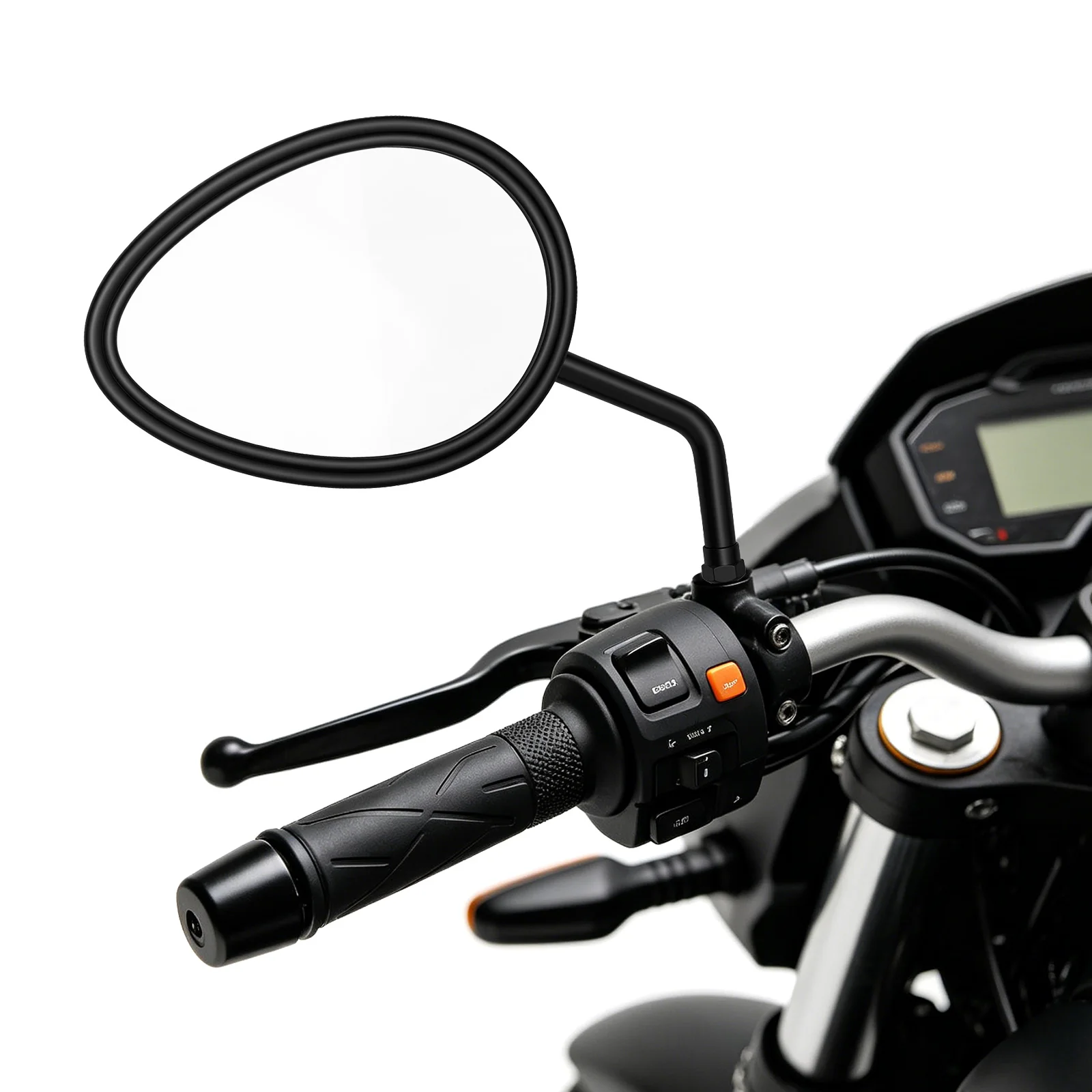 Motorcycle 10mm Rear Side View Mirror For Indian Chief Class Chieftain Roadmaster Scout Vintage Dark Horse Springfield