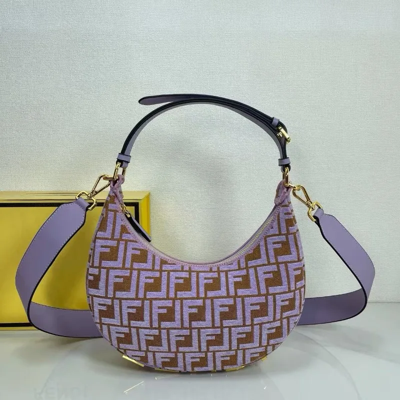 

Интернет-знаменитости, популярная женская сумка подмышки, новинка 2025, высококачественная легкая роскошная портативная сумка через плечо в форме полумесяца