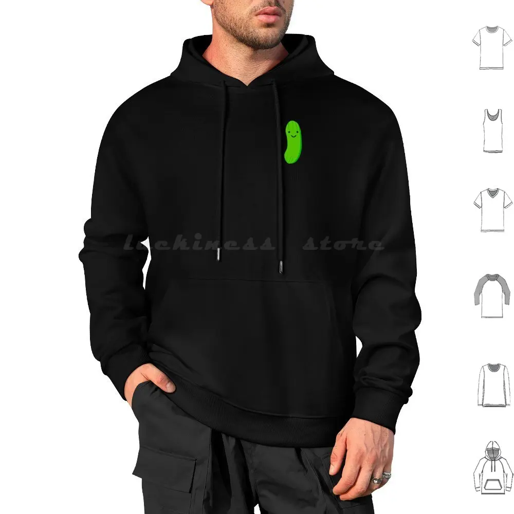 Pickle Hoodies Long Sleeve Emotion Emotional Support Emotional Support Emotional Support Pickle Pickle Pickles