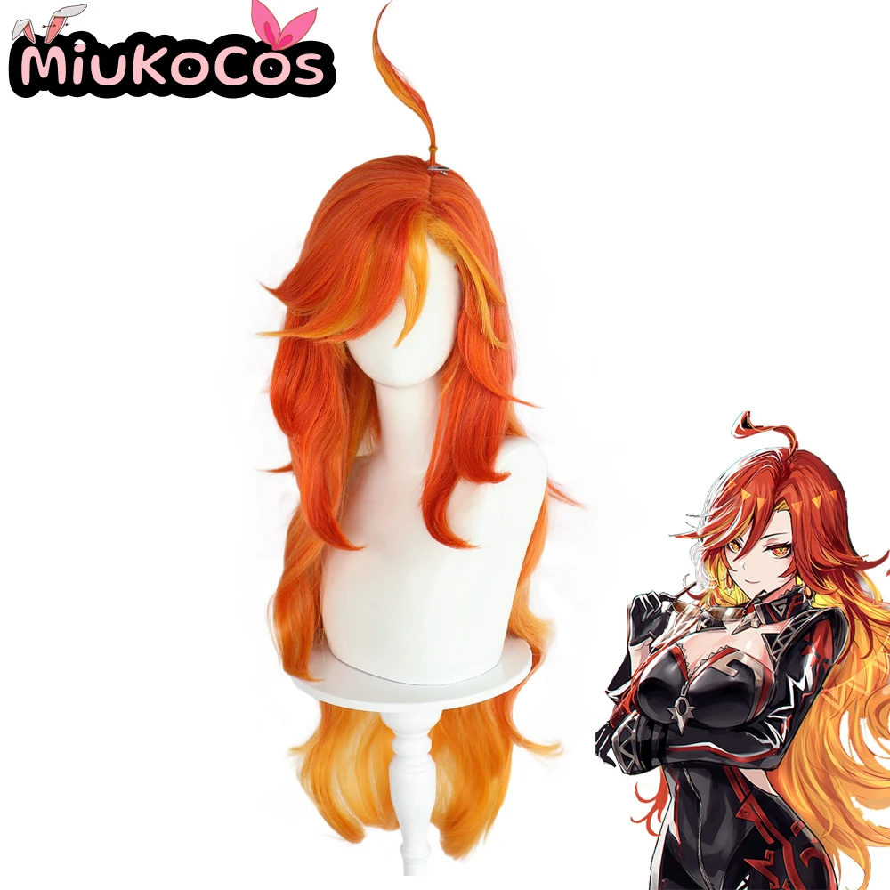 

IN STOCK Mavuika Cosplay Wig MiukoCosplay Game Genshin Impact Cosplay