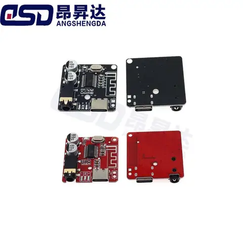1pcs DIY Bluetooth Audio Receiver Board Bluetooth 5.0 MP3 Car Audio Board Stereo Music Module 3.7-5V