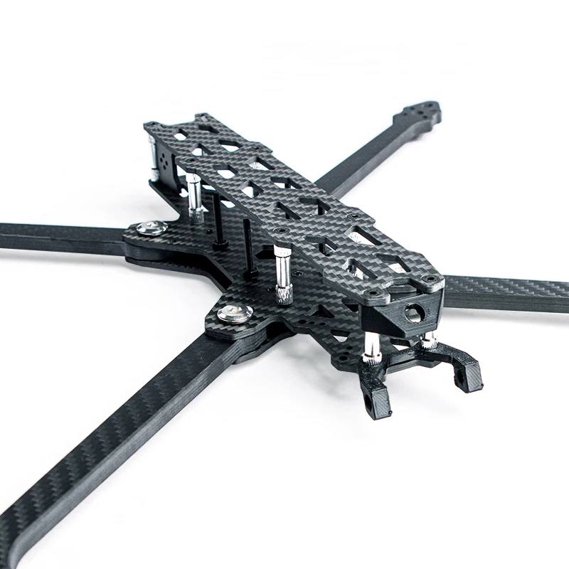 LX10 V2 Carbon Fiber Foldable Drone Frame 10-inch Wheelbase 405mm Thick Arm 7.0mm Suitable for 3115 Motor FPV Super Long Range D