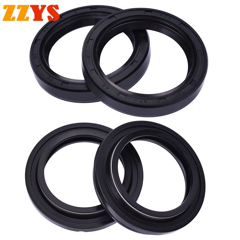 

37x49x8 Front Fork Oil Seal 37 49 Dust Cover For YAMAHA XJ550 XZ550 XJ XZ 550 XJ650 XJ650L Turbo Seca XJ 650 XJ900 Seca XJ 900