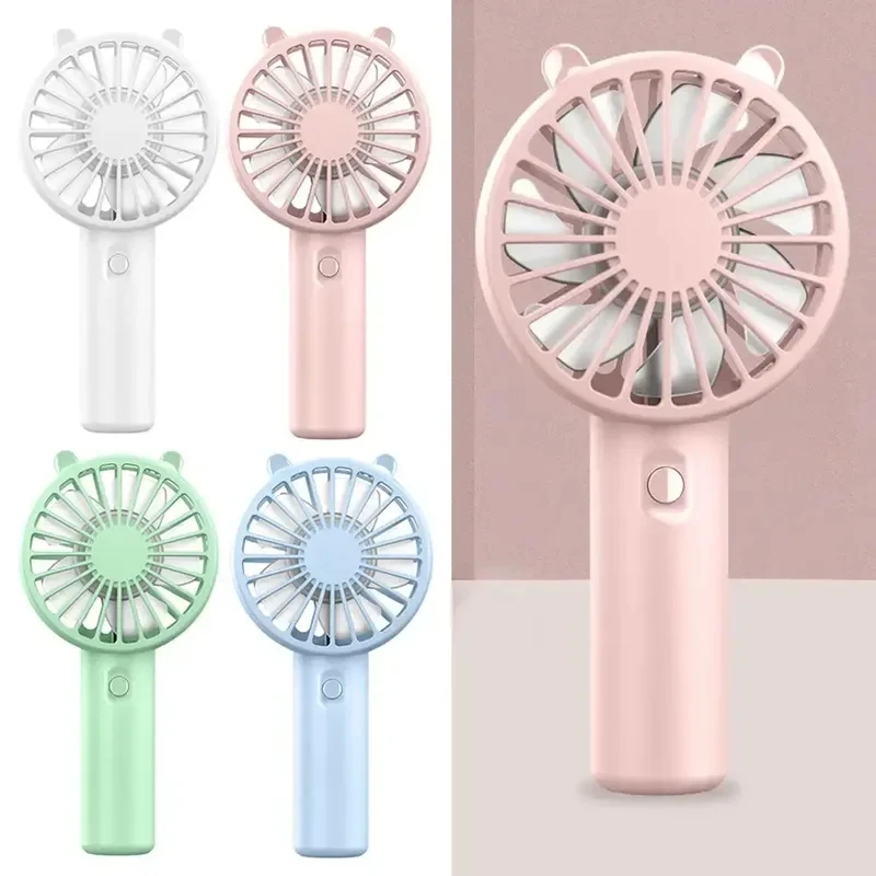 미니 USB 충전식 휴대용 선풍기, 속눈썹 메이크업 책상 야외용 무소음 휴대용 쿨링 팬