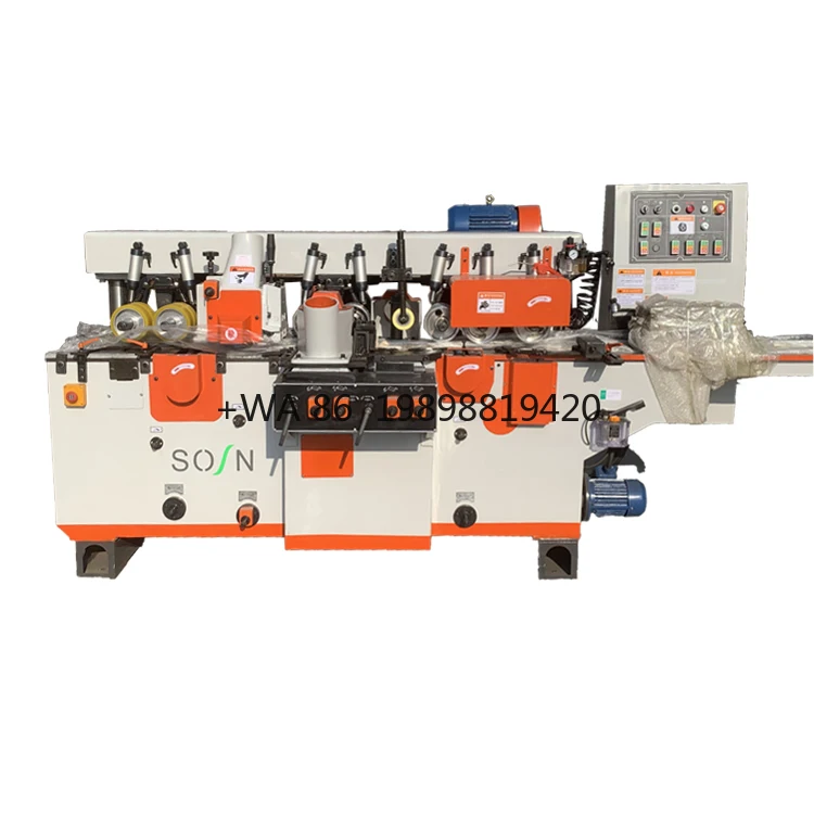 Automatic Wood Thickness Planer Machine  MB4015GX Customized 4 Sided