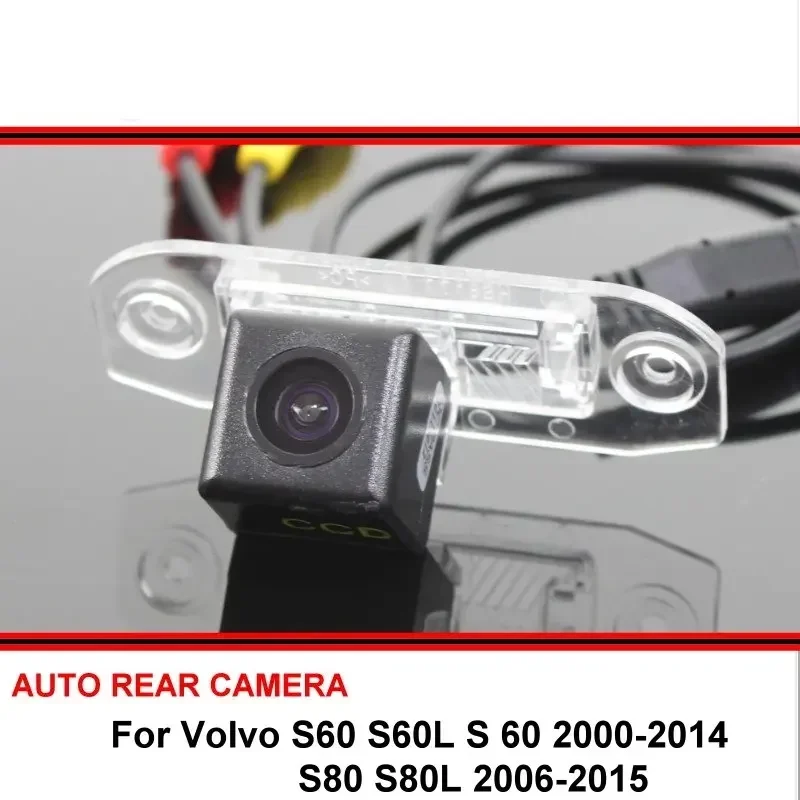 

For Volvo S60 S60L S 60 00~14 S80 S80L 06~15 HD Car Rearview Parking Reverse Backup Waterproof Rear View Camera CCD Night Vision