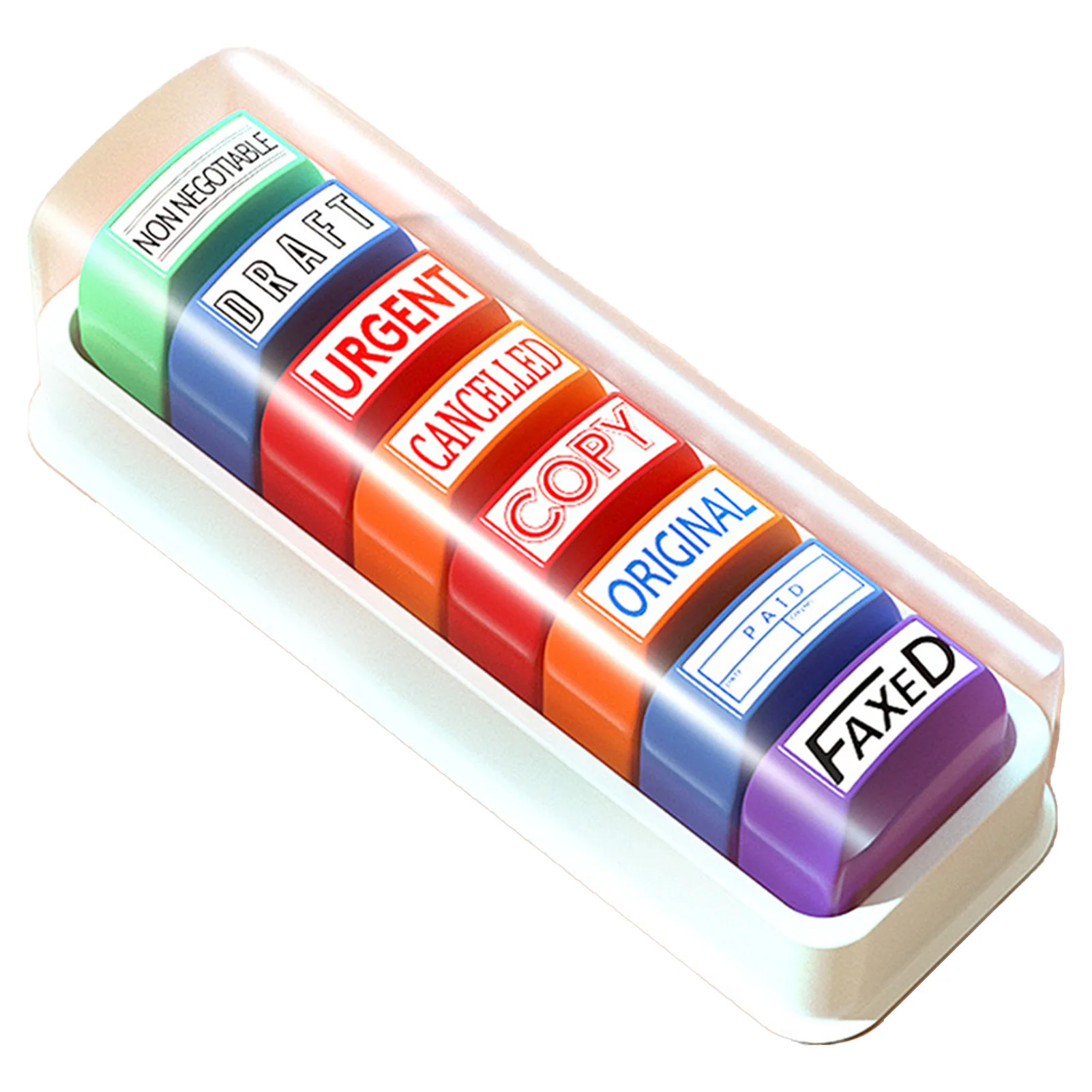 8 قطعة طوابع المعلم الاسباني الثناء آمنة للاستخدام مواد متينة مشاريع فنية طوابع للمدارس الابتدائية ورياض الأطفال