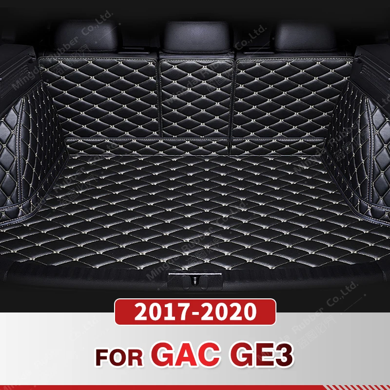 

Auto Full Coverage Trunk Mat For GAC Trumpchi GE3 2017-2020 18 Car Boot Cover Pad Cargo Liner Interior Protector Accessories