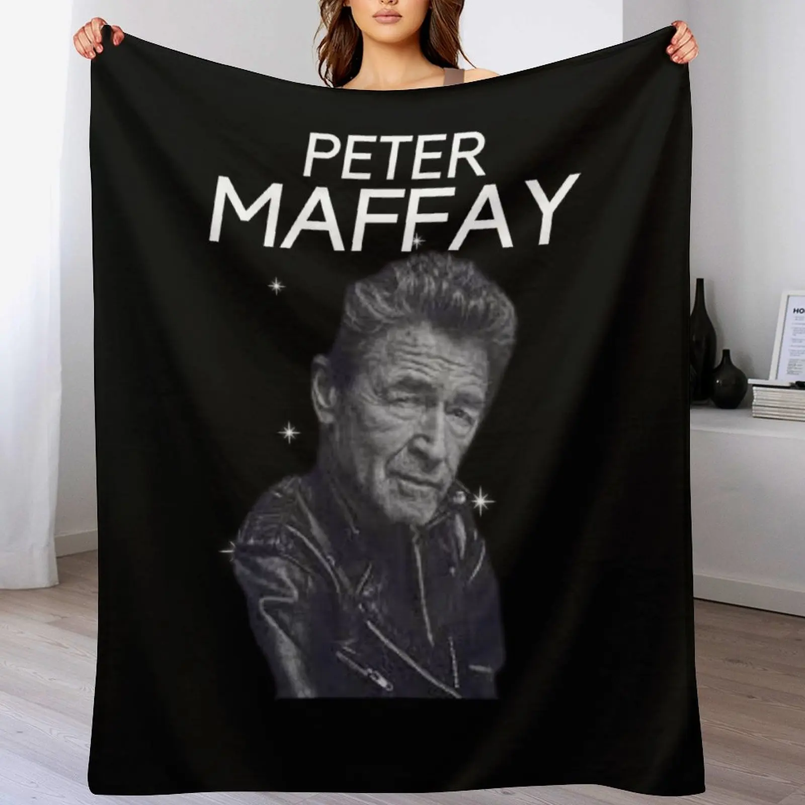 

Peter Maffay- rip Peter Maffay - rest in peace Peter Maffay Throw Blanket Hairy Luxury Blankets