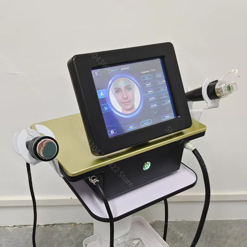 Portable new RF microneedle Morpheus 8 2 i in i 1 cold hammer skin tightening microneedle for removing stretch marks salon