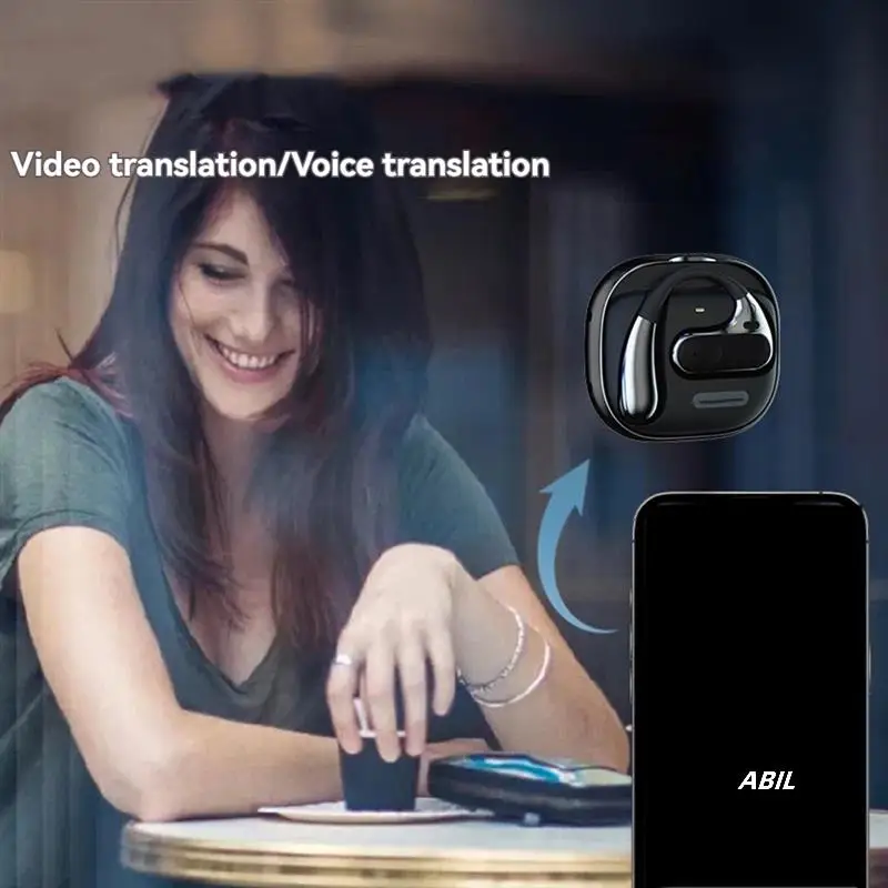 

Touch Control Translation Earphonesl Long Battery Life Real-Time Two-Way Earbuds Touch Control Translation Earphonesl
