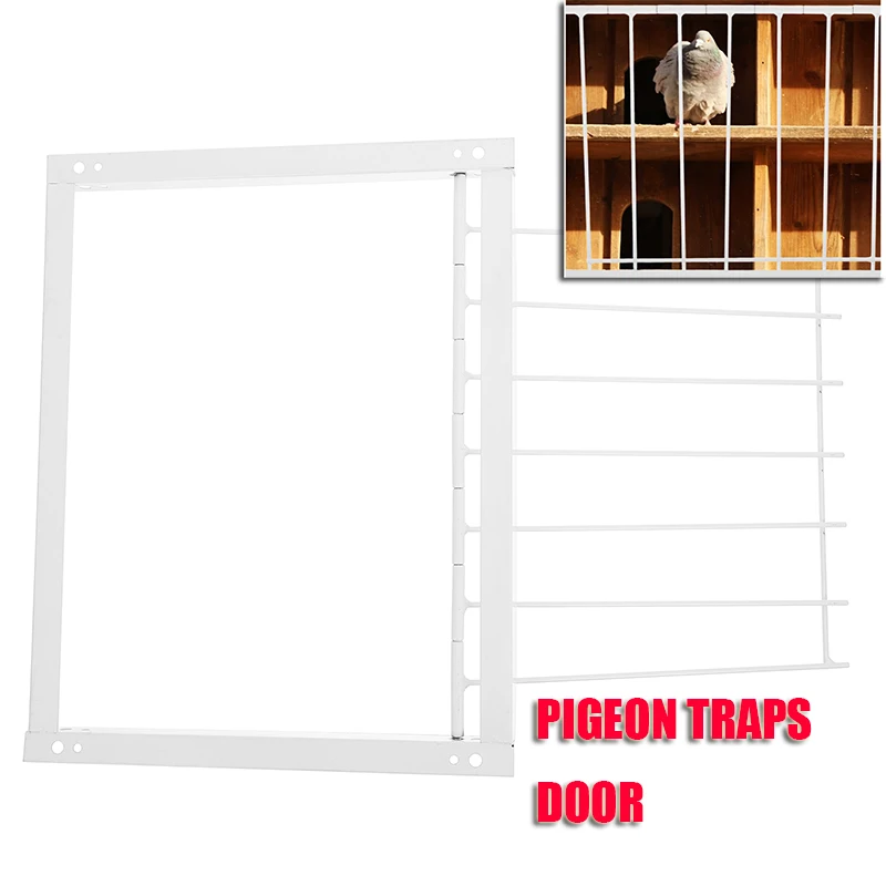 

Pigeon Door Wire Bars Stainless Steel Cage Strip Bird Supplies Squirrel Traps for Small Birds Cage Trap Birdcage for Aviary