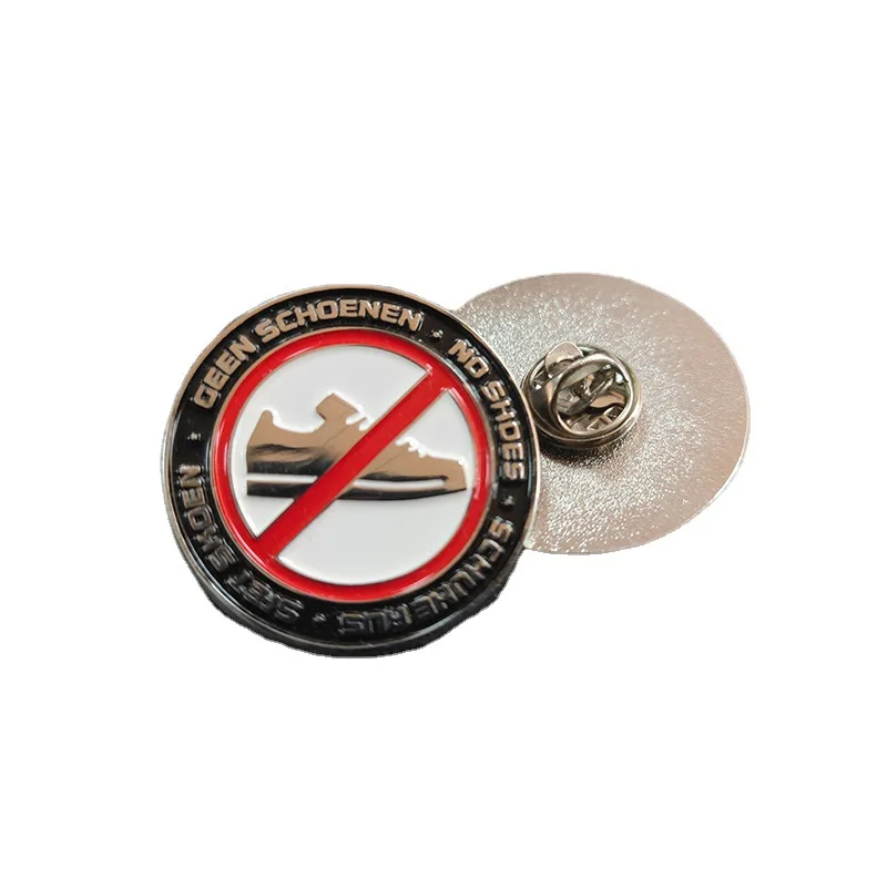 Customized. Baking Paint Metal Badge Customized Personalized Clothing Souvenir Armband Zinc Alloy Electro