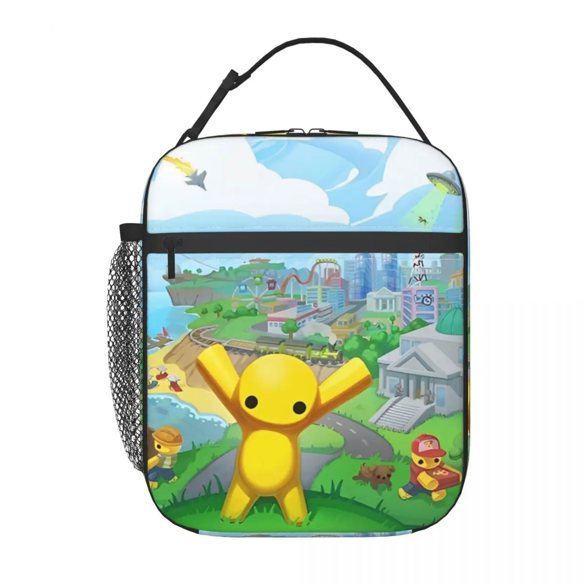 

Insulated Lunch Tote Bag Wobbly Life Online Game Accessories Lunch Food Box New Cooler Thermal Bento Box For School