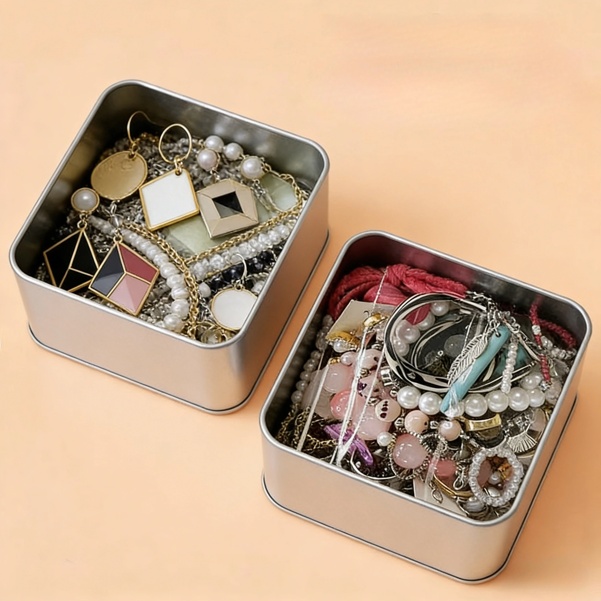 

Mystery Retro Jewelry Jar Surprise Set Bohemia Rings Nostalgia Earrings Necklaces Bracelets Vintage Vibes All Wearable