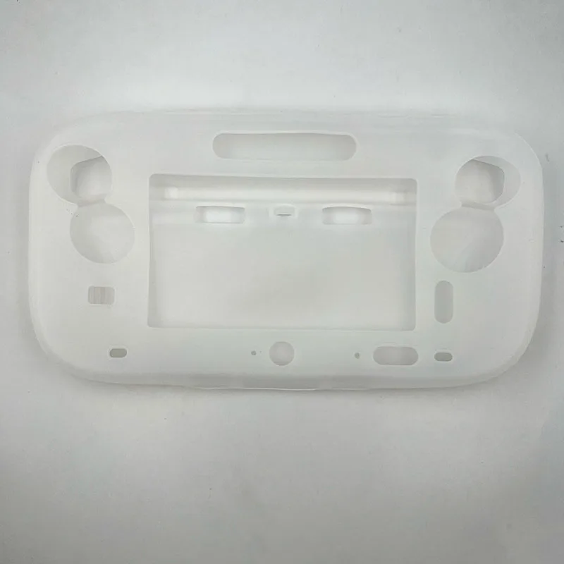 1PCS Soft Silicone Rubber Full Body Protector For Wii U Gel Case Cover Skin Shell For Wii U Gamepad Controller Protective Sleeve view 3
