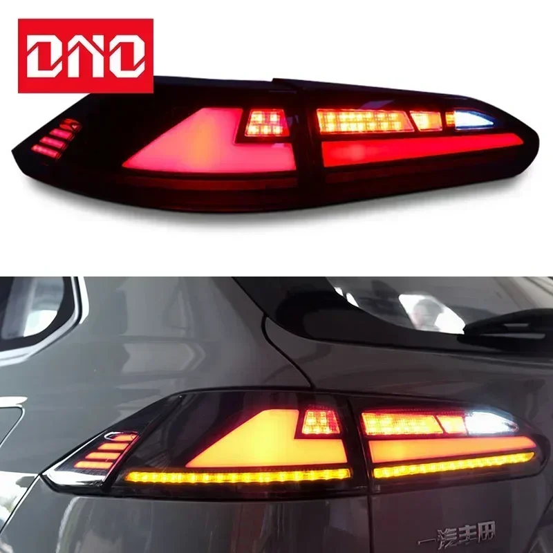 Car LED Taillights For Toyota Corolla Cross 2020 - 2022 Auto Rear Running Lamp Brake Reverse Dynamic Turn Signal Car Taillights