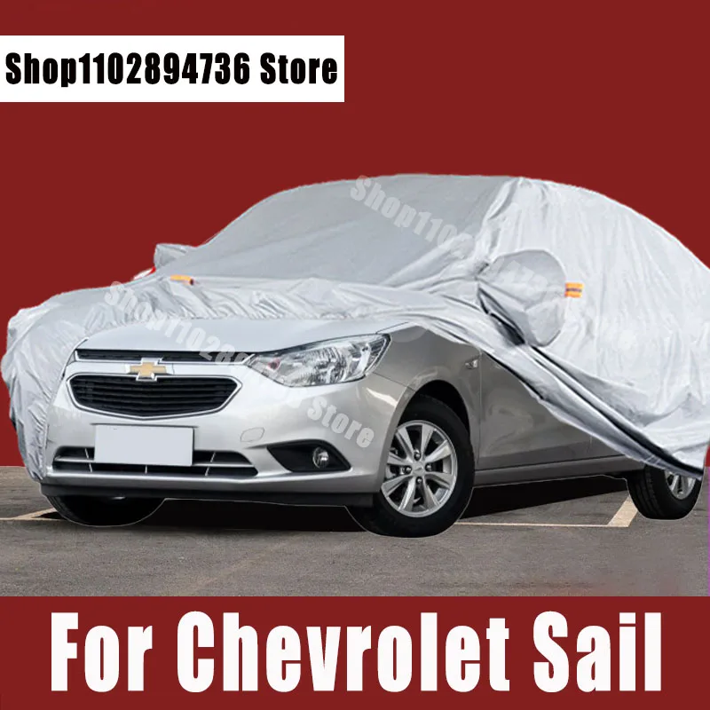 

For chevrolet Sail Full Car Covers Outdoor Sun uv protection Dust Rain Snow Protective Auto Protective cover