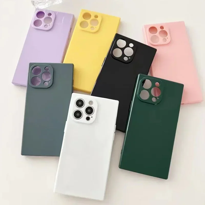 

Phone Case For IPhone 16 15 14 13 12 Pro Max 11 Xs XR 8 7 Plus SE2/SE3 TPU Shockproof Back Cover