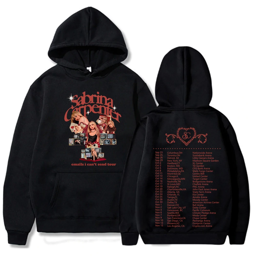 Sabrina Carpenter Short N' Sweet Tour Hoodie Women Hoodies Sweatshirts Streetwear