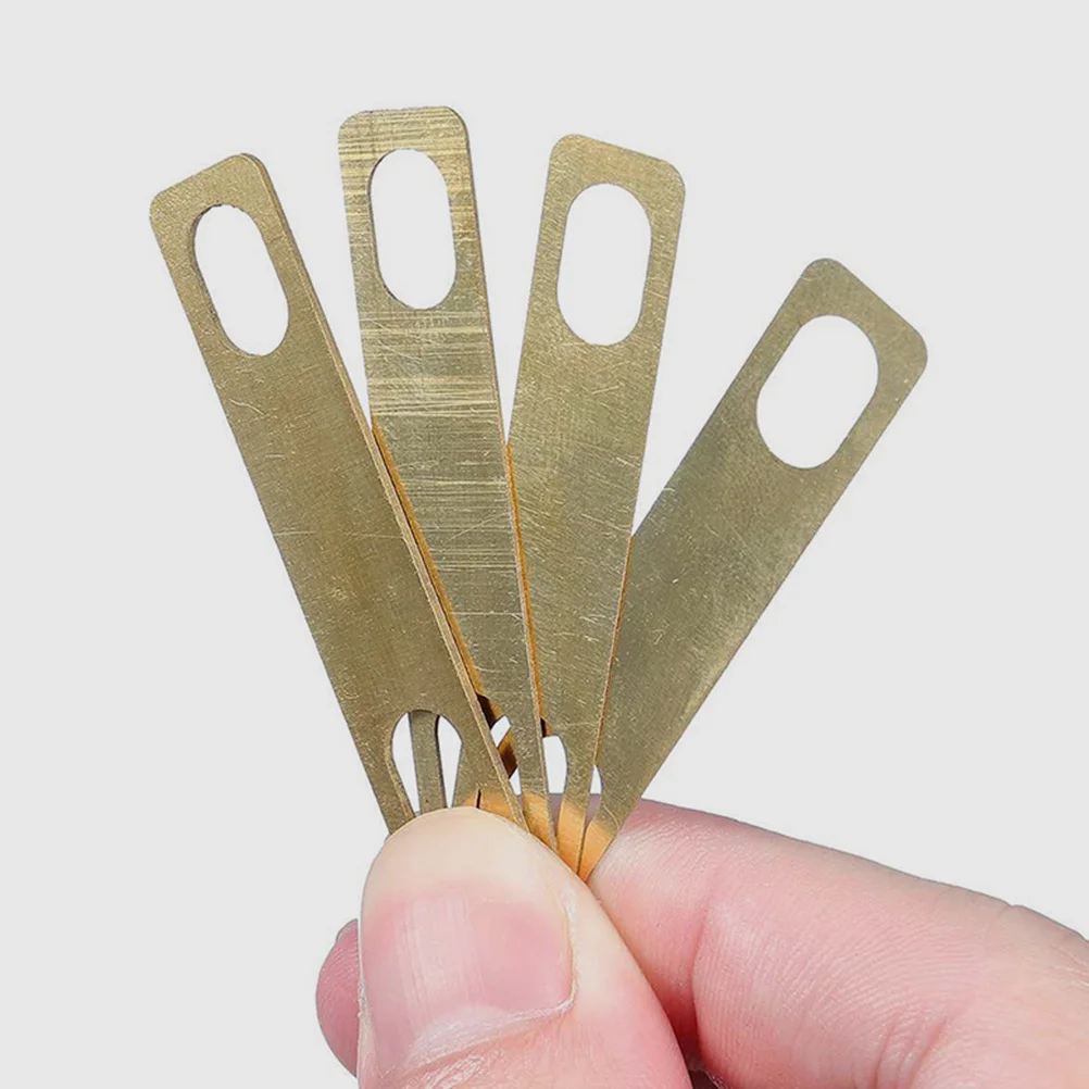 

8pcs Guitar Neck Shim Replacement Durable Metal Brass Heightening Gasket Thickened Bass Shims For Guitar Neck Spacer Accessories