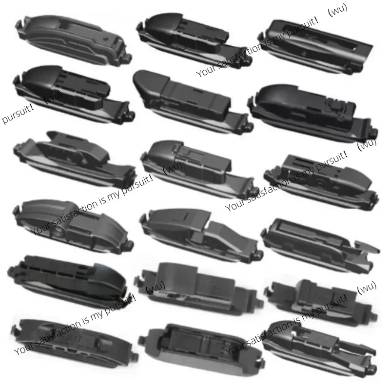 Multifunctional wiper interface buckle, replaceable buckle, wiper blade connector, wiper accessories