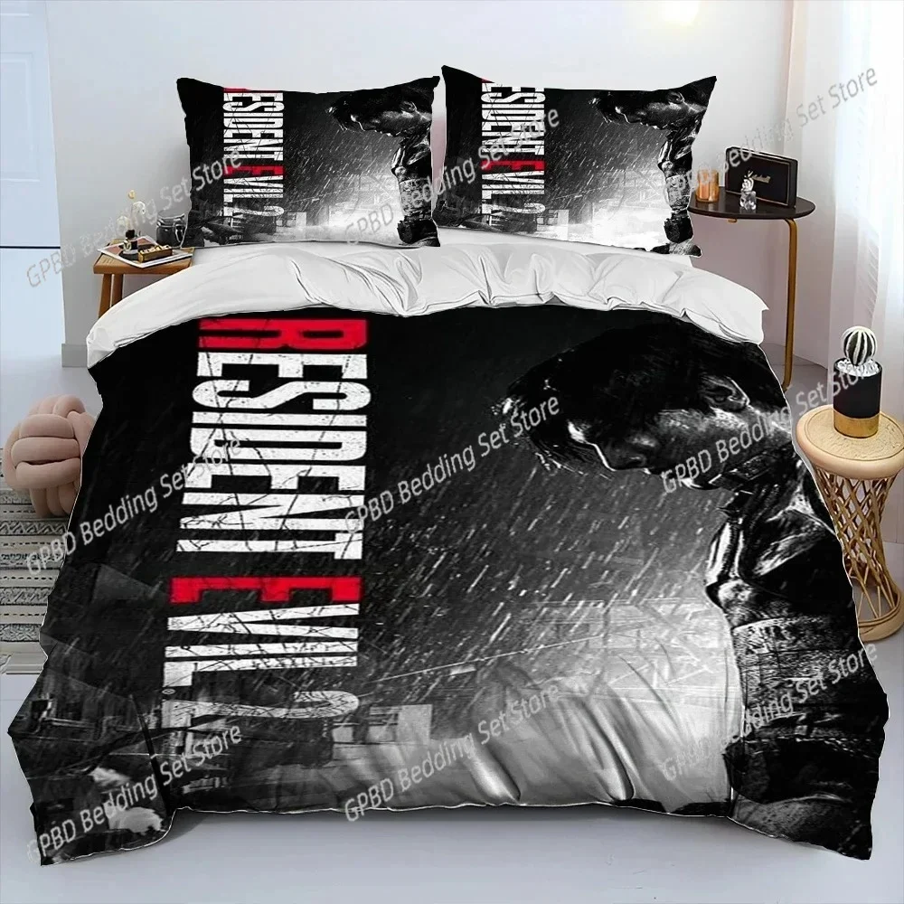 3D Corporation Red Umbrella Bedding Set Bedroom Soft Modern Bedspreads Comefortable Kids Duvet Cover Quilt Cover And Pillowcase
