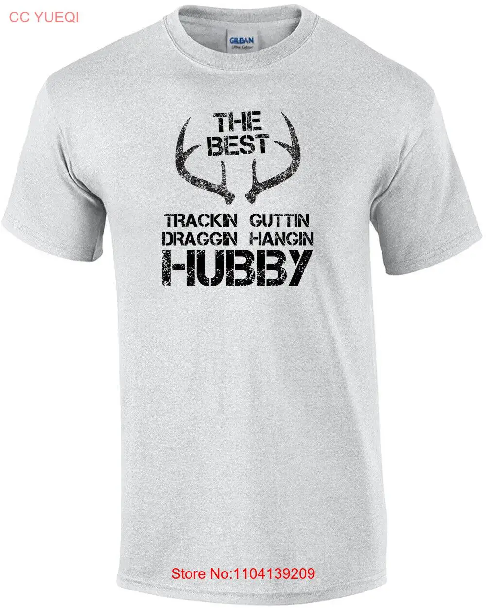 The Best Trackin Guttin Draggin Hangin Hubby Hunting Shirt long sleeves