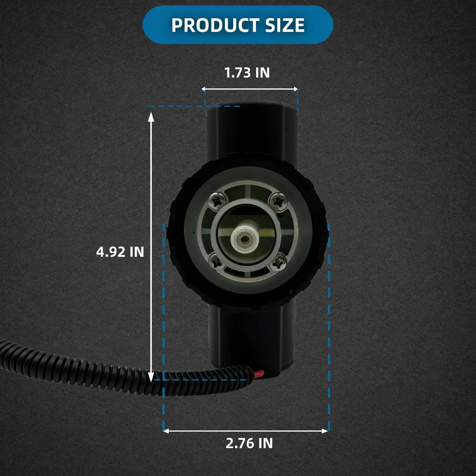 2289129 Electric Fuel Pump Assembly for Caterpillar CAT Tractor Backhoe 428D 428E 430D 432E 434E 414E 422E 424D 252B 228-9129 4