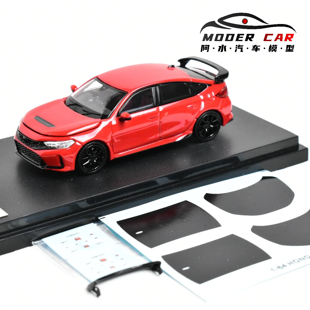 Motorhelix MH 1:64 Honda Civic Type-R FL5 Car Model