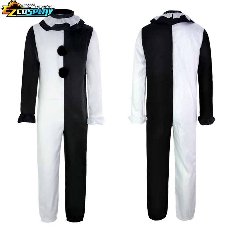 Art The Clown Cosplay Movie Terrifier 2 Art The Clown Cosplay Costume Jumpsuit Mask Halloween Costumes Mask for Men Women - Image 2