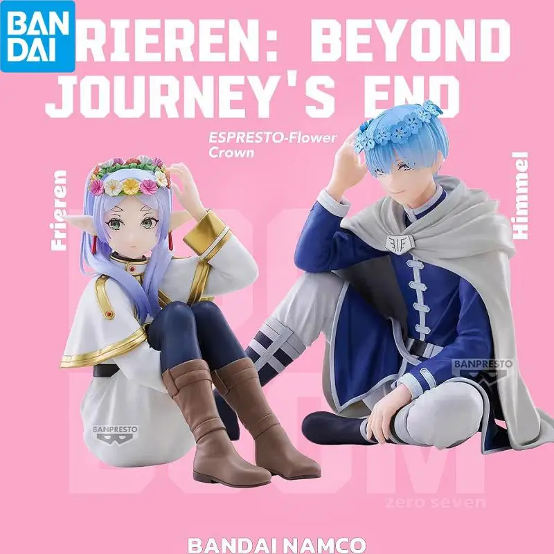 

Genuine BANDAI NAMCO Frieren: Beyond Journey's End ESPRESTO-Flower Crown Frieren Himmel PVC Figure in stock New and unopened toy