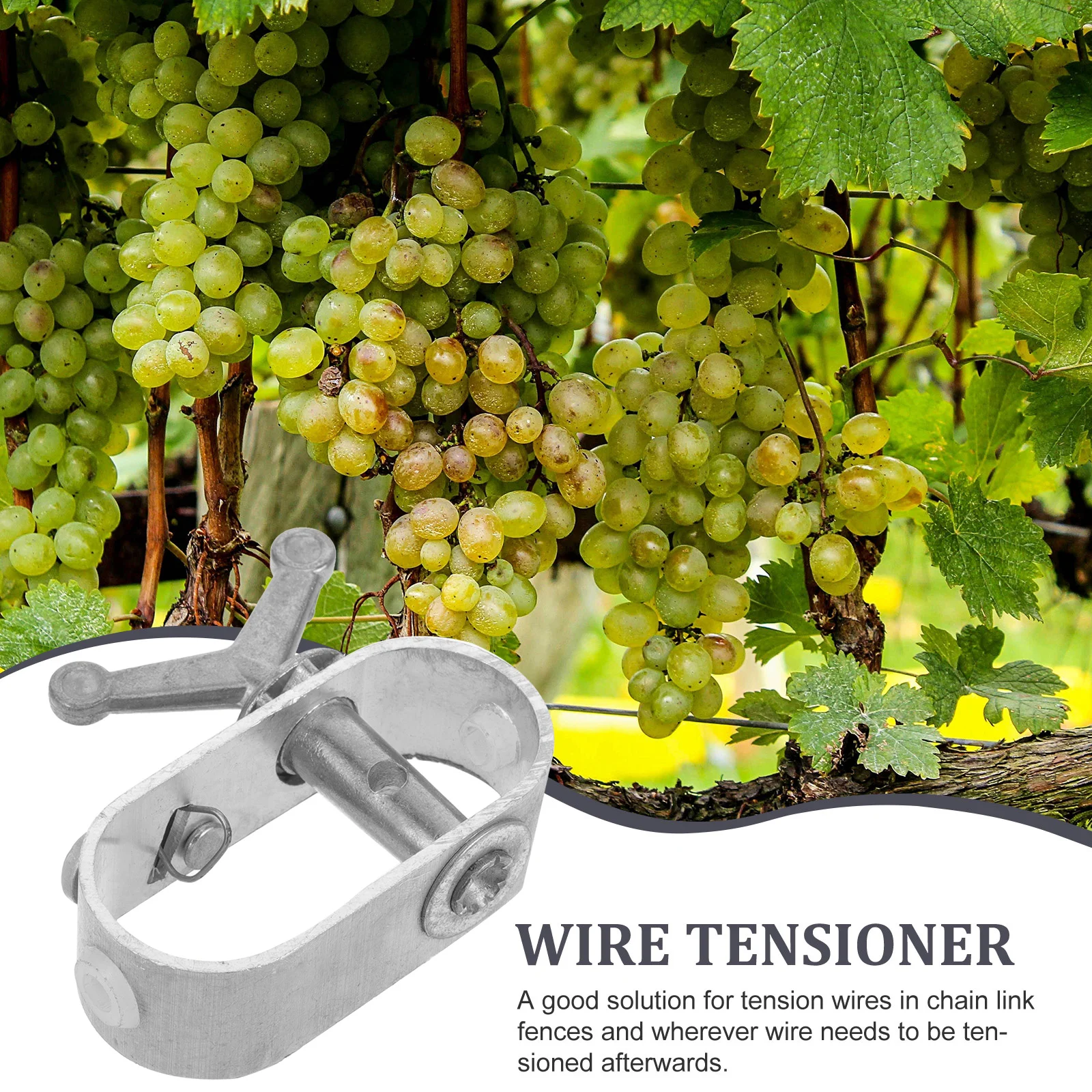 Poolabdeckung, Kabel, Draht, Ratsche, Winde, Wäscheleinenspanner für langlebige und starke Wäscheleine