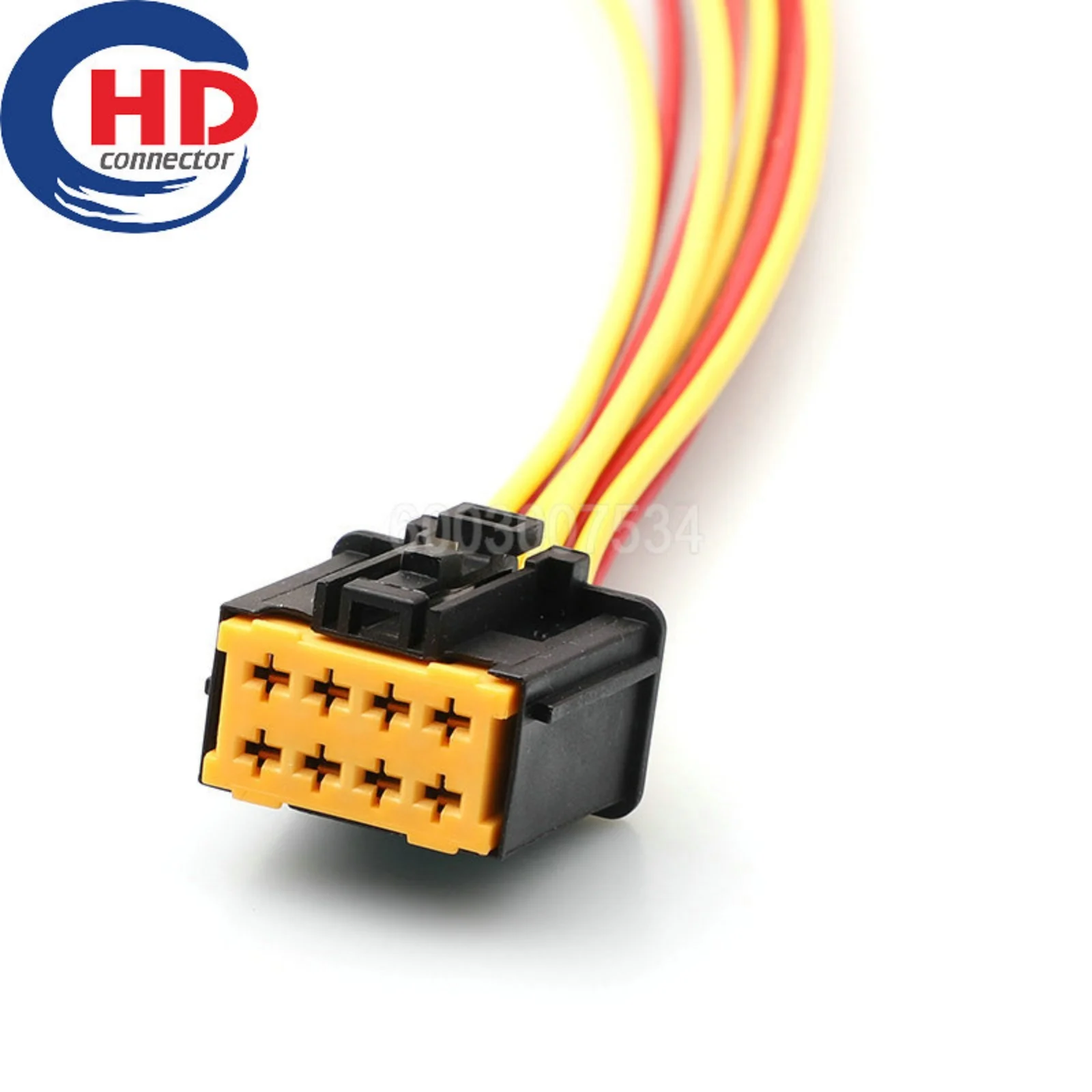 8 Pin Connector Unsealed 2.8mm Series Female Connector Cable Plug Motorcycle Electrical Harnesses 98906-1011 0989061011