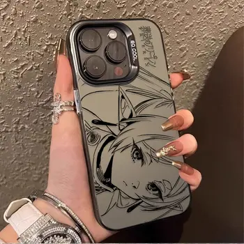 Matný pevný kryt s motivem anime, pro iPhone 16, 16E, SE4, 15, 14, 13, 12, 11, Pro Max, XS, X, XR, Plus, 8, 7, SE 2020 10 nejlepší prodej odpovídající pouzdra na telefon - №3