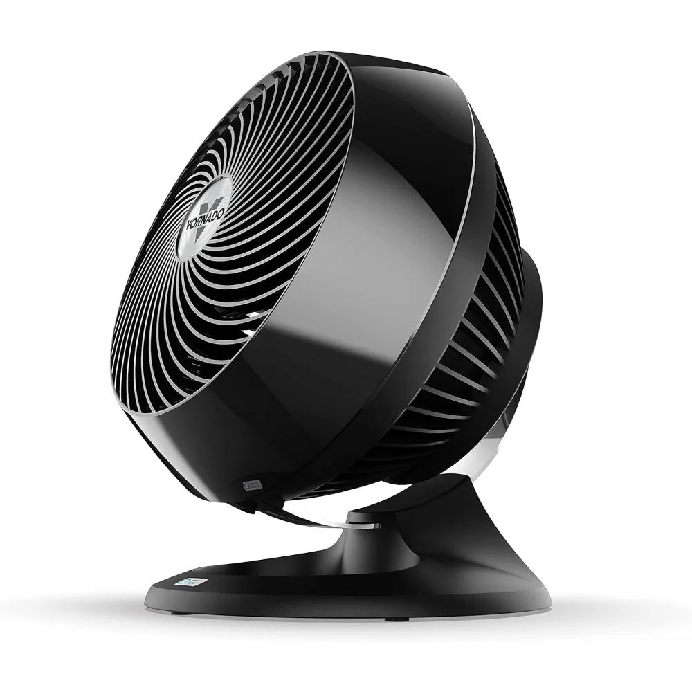 

660 AE Large Whole Room Works with Alexa Air Circulator Fan with 4 Speeds, Black, A Certified for Humans Device