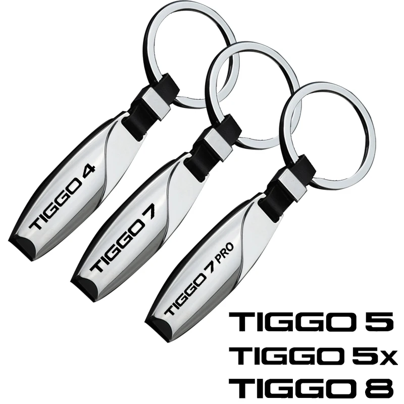 Car Keychain Pendant For CHERY TIGGO 3 TIGGO 5 TIGGO 4 TIGGO7 PRO TIGGO 8 PLUS TIGGO 5X TIGGO8 Car Accessories Decoration Gift