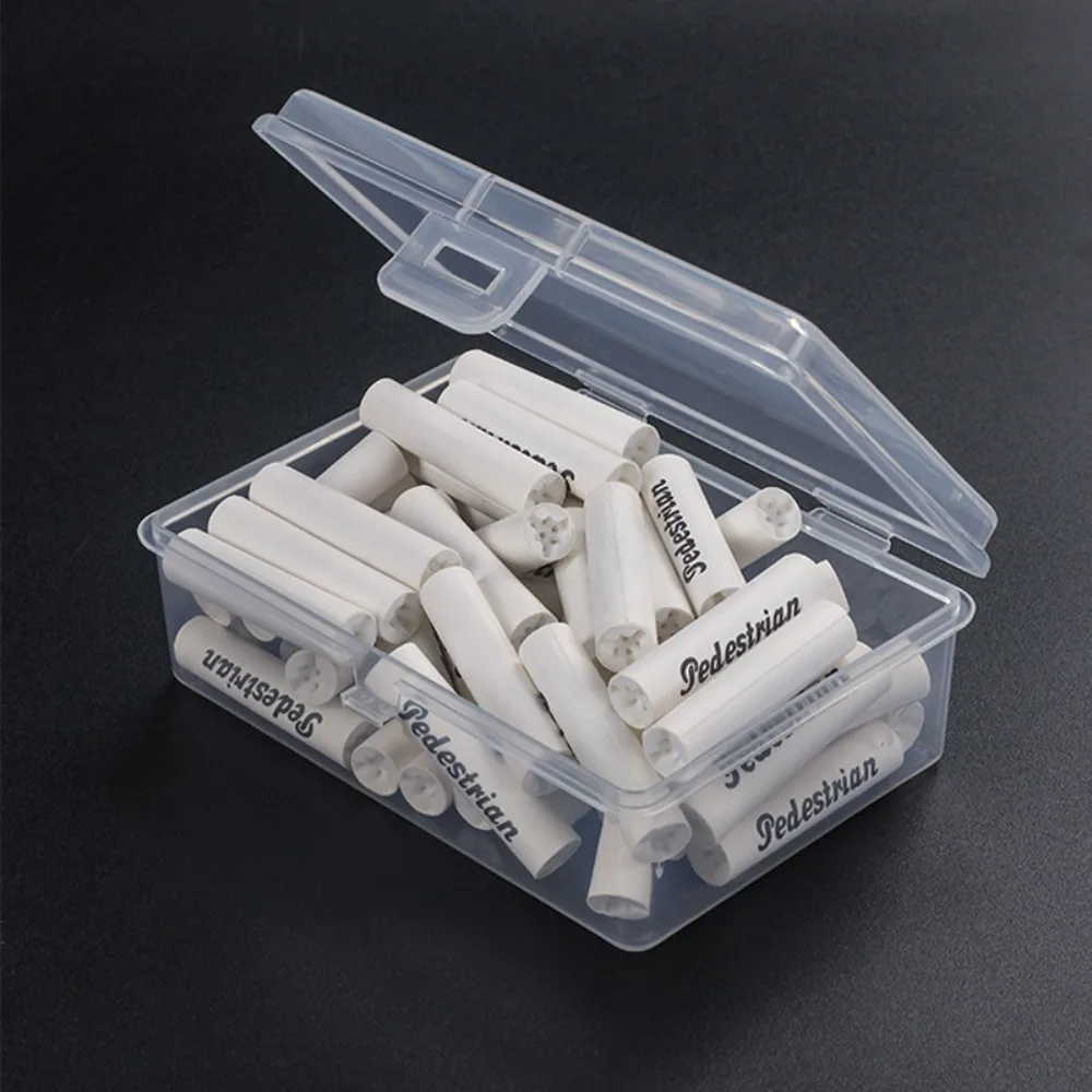 

50pcs 9mm Activated Carbon Tobacco Pipe Filter Cartridge Pipe Mouthpiece Cleaning Filter Core Smoking Accessories