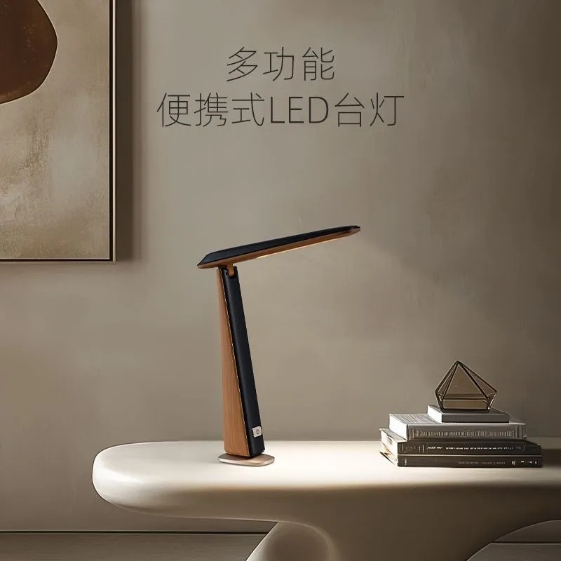 Portable Foldable LED Desk Lamp,USB Rechargeable Infinite Dimming Study Light, Night Light for Student Dormitory Desktop Reading