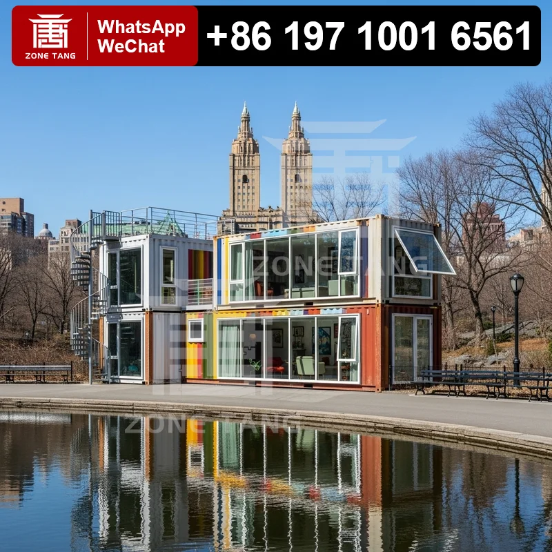 

Multi Layer Factory Prefabrication Prefab Houses Luxury Kit Homes Temporary Residential Flat Pack House Luxury Container Homes