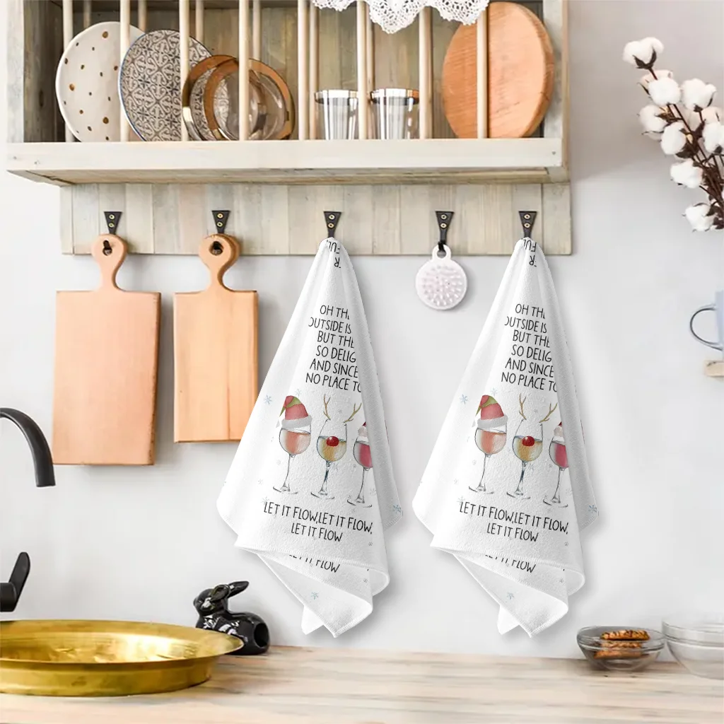 قطعتان من فوط المطبخ بشعار إبد - مراجعة Kitchen Glass Baking Set وسعره
