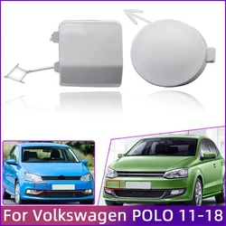 Front Bumper Towing Hook Cover Lid For Volkswagen Polo 2011 2012 2013 2014 2015 2016 2017 2018 Tow Hook Eye Hauling Trailer Cap