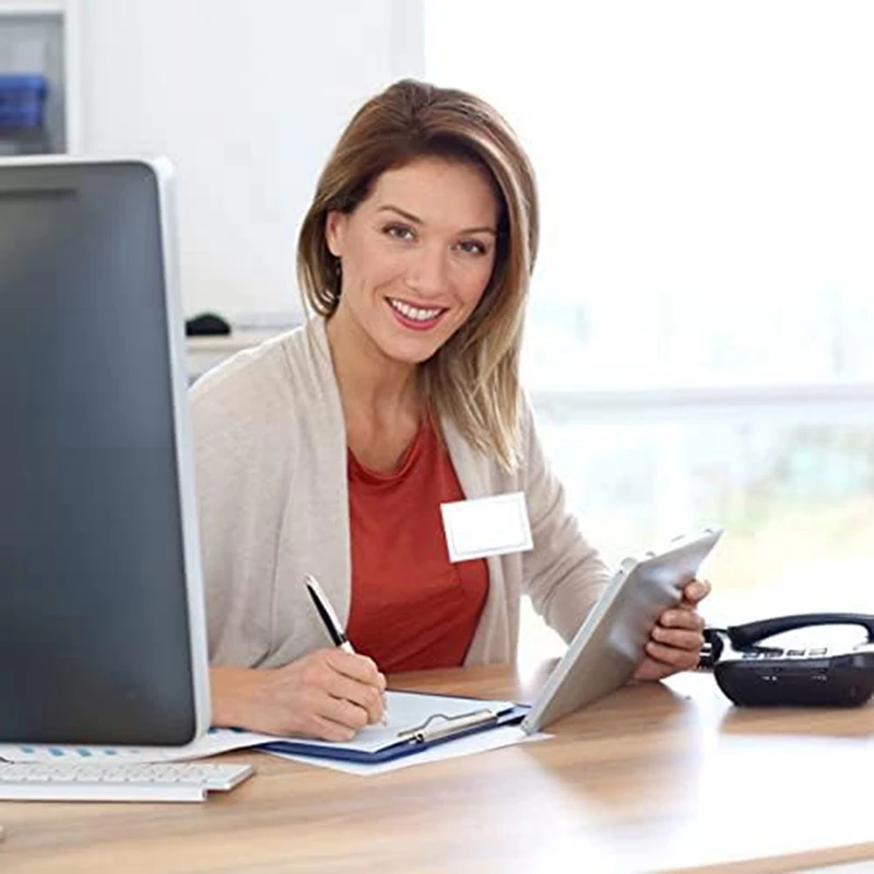 100 шт., горизонтальные держатели для карт, 90 х55 мм