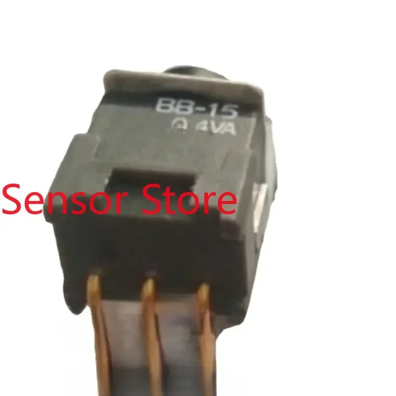 10PCS BB-15AH 0.4VA Waterproof And Dustproof Button Switch Bent Foot 3-Pin Self Reset