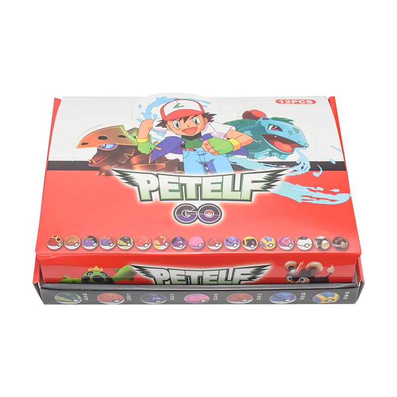 Pokemon Figure 12pcs/Set Poké Ball Pokeball Action Figure Cartoon Anime Kawaii Doll Poke Ball Collection Birthday Best Gifts view 6