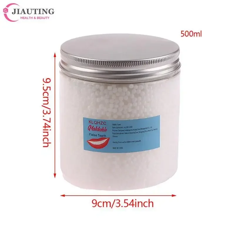 Resin Dentures Temporary Repair Teeth Pellets Plastic Teeth Pellets Halloween Makeup Teeth Cosmetic Dentistry Tools Dental Gaps