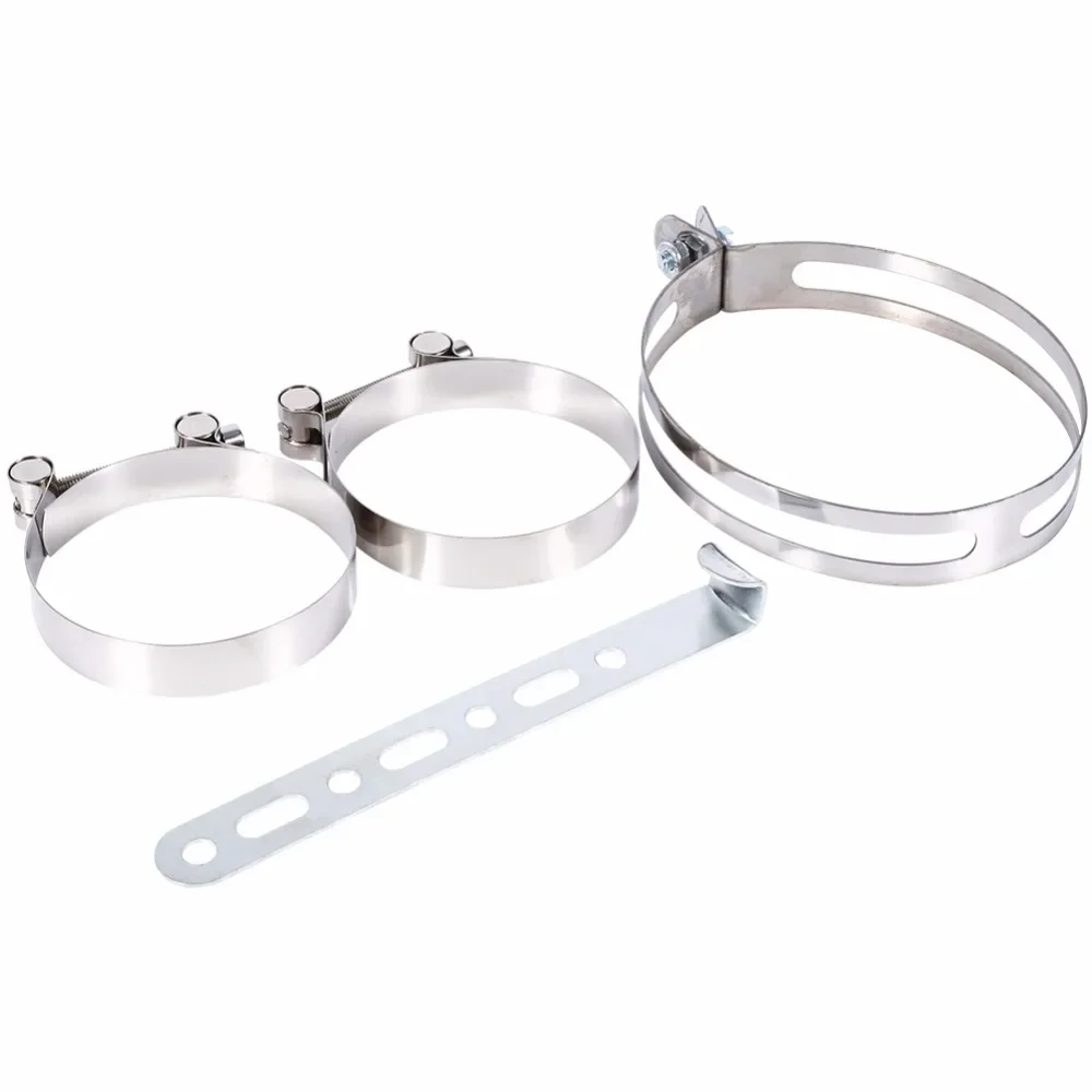 Kit Universal Filtro De Ar Frio Para Carro, Fibra De Carbono, Alimentação Fechada Intake, Tubo De Indução, Kit De Mangueira, Caixa De Entrada De Ar Frio, 76mm, 3 ", 1 Conjunto