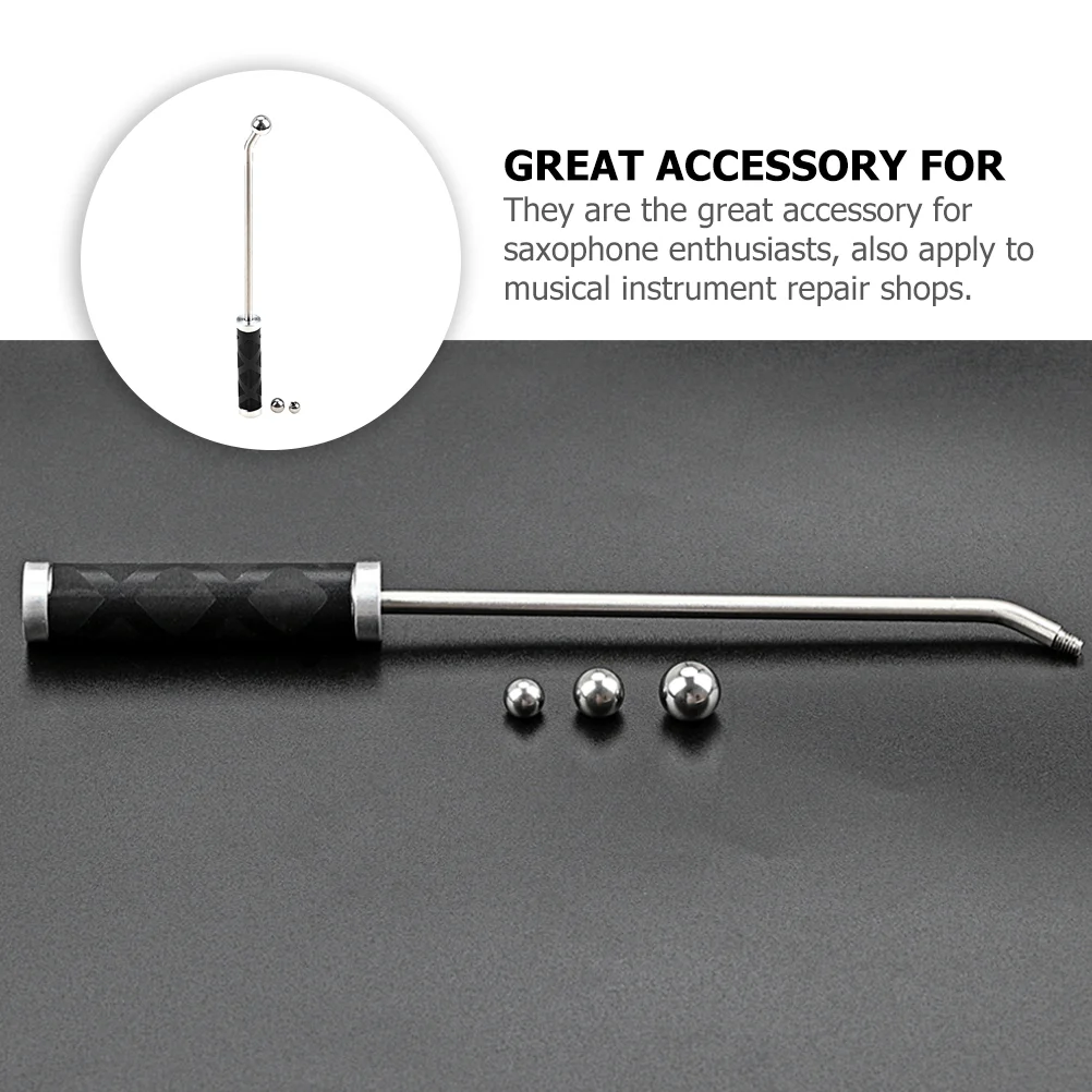 Saxophone Ball Head Worker Repair Supplies for Music Metal Neck Tools Flute Black Durable Maintenance Child